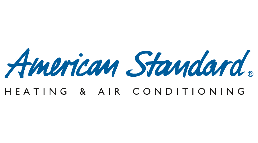 american standard heating and air conditioning vector logo